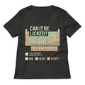 Can It Be Licked Women S V Neck Tee V Neck T Shirt US Trend