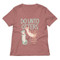 Do Unto Otters Women S V Neck Tee V Neck T Shirt Gift Ready