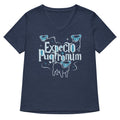 Expecto Pugtronum Women S V Neck Tee V Neck T Shirt US Trend