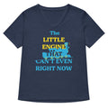 The Little Engine That Can T Even Right Now Women S V Neck Tee V Neck T Shirt Premium Print