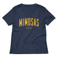 Mimosas Please And Thank You Women S V Neck Tee V Neck T Shirt Minimal Style