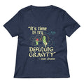 It S Time To Try Defining Gravity Women V Neck Tee V Neck T Shirt Gift Ready