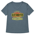 Electrolytes It S What Plants Crave Women V Neck Tee V Neck T Shirt Clean Design