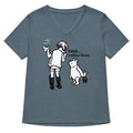 Shhh Coffee First Women S V Neck Tee V Neck T Shirt Minimal Style
