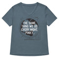 The Same Thing We Do Every Night Women S V Neck Tee V Neck T Shirt Gift Ready