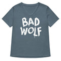 Bad Wolf Women S V Neck Tee V Neck T Shirt Everyday Wear