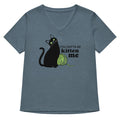 You Gotta Be Kitten Me Women S V Neck Tee V Neck T Shirt Premium Print