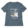 Ancient Geese Women S V Neck Tee V Neck T Shirt Gift Ready