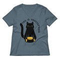 This Is Unacceptable Women S V Neck Tee V Neck T Shirt Everyday Wear