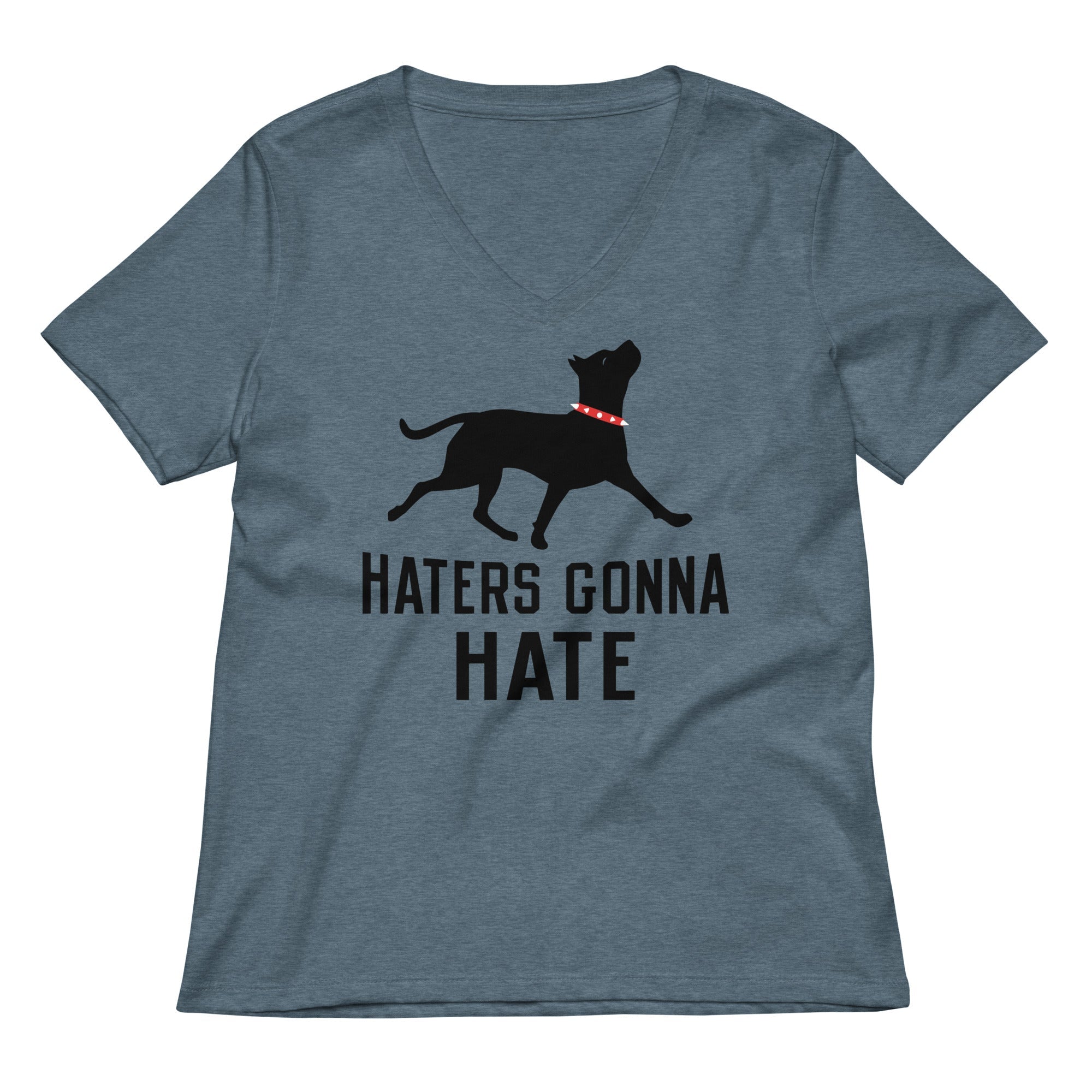 Haters Gonna Hate Pit Women S V Neck Tee V Neck T Shirt Gift Ready
