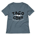 Taco Corp Women S V Neck Tee V Neck T Shirt Premium Print