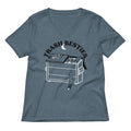Trash Besties Women S V Neck Tee V Neck T Shirt Everyday Wear