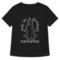 Look I M A Hooman Women S V Neck Tee V Neck T Shirt US Trend