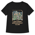 The Second Breakfast Club Women S V Neck Tee V Neck T Shirt US Trend