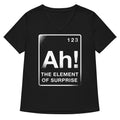 The Element Of Surprise Women S V Neck Tee V Neck T Shirt Minimal Style