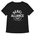 Rebel Alliance Women S V Neck Tee V Neck T Shirt US Trend