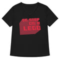 Go Step On A Women S V Neck Tee V Neck T Shirt US Trend