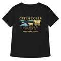 Get In Loser We Re Going To Attempt Ford The River Women S V Neck Tee V Neck T Shirt US Trend