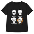 Four Seasons Women S V Neck Tee V Neck T Shirt Clean Design