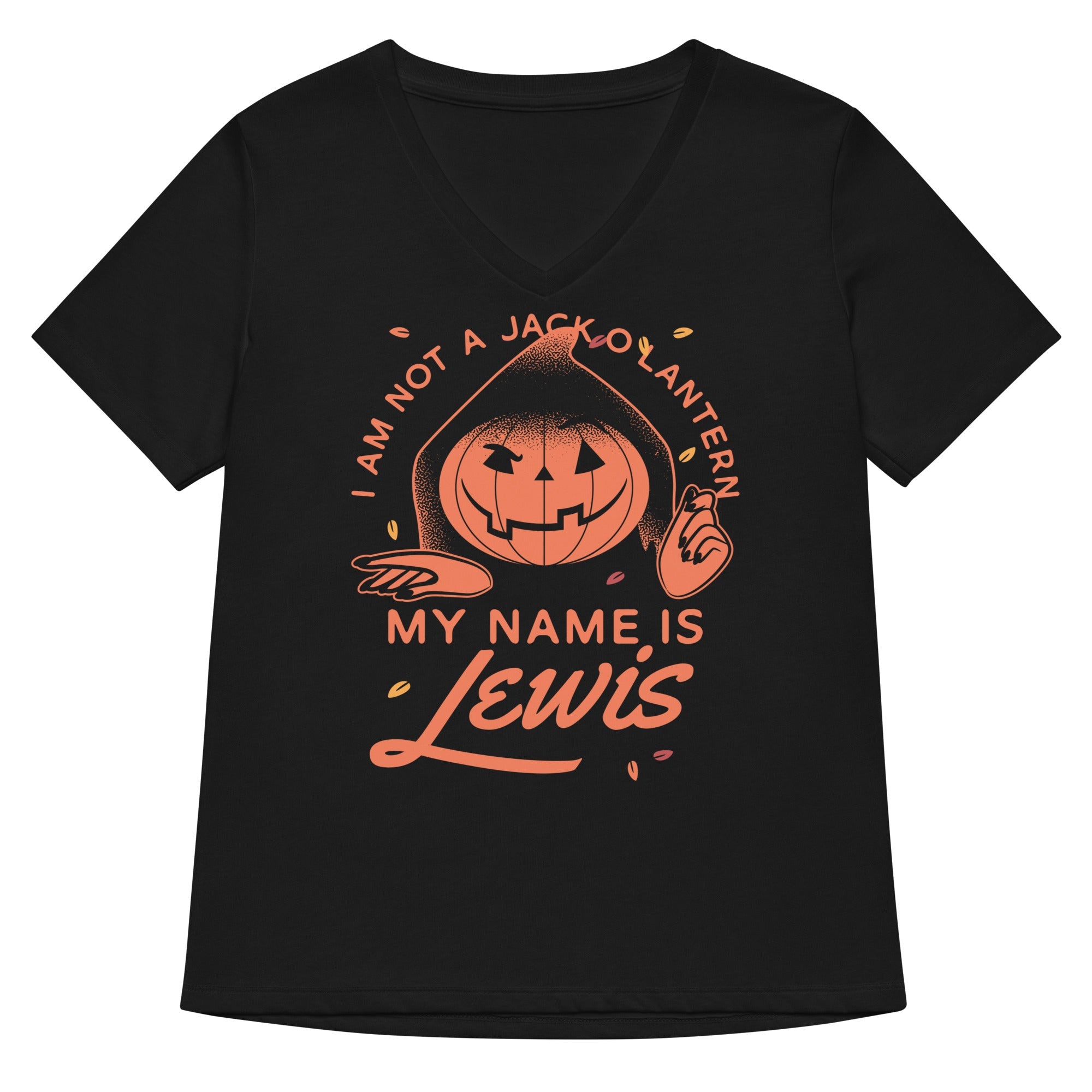 My Name Is Lewis Women S V Neck Tee V Neck T Shirt Everyday Wear