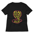 Fear Does Not Exist In This Dojo Women S V Neck Tee V Neck T Shirt Premium Print