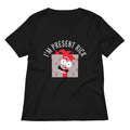 I M Present Rick Women S V Neck Tee V Neck T Shirt Gift Ready