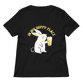 In My Hoppy Place Women S V Neck Tee V Neck T Shirt Clean Design