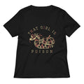 That Girl Is Poison Women S V Neck Tee V Neck T Shirt Gift Ready