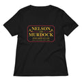 Nelson And Murdock Women S V Neck Tee V Neck T Shirt Everyday Wear