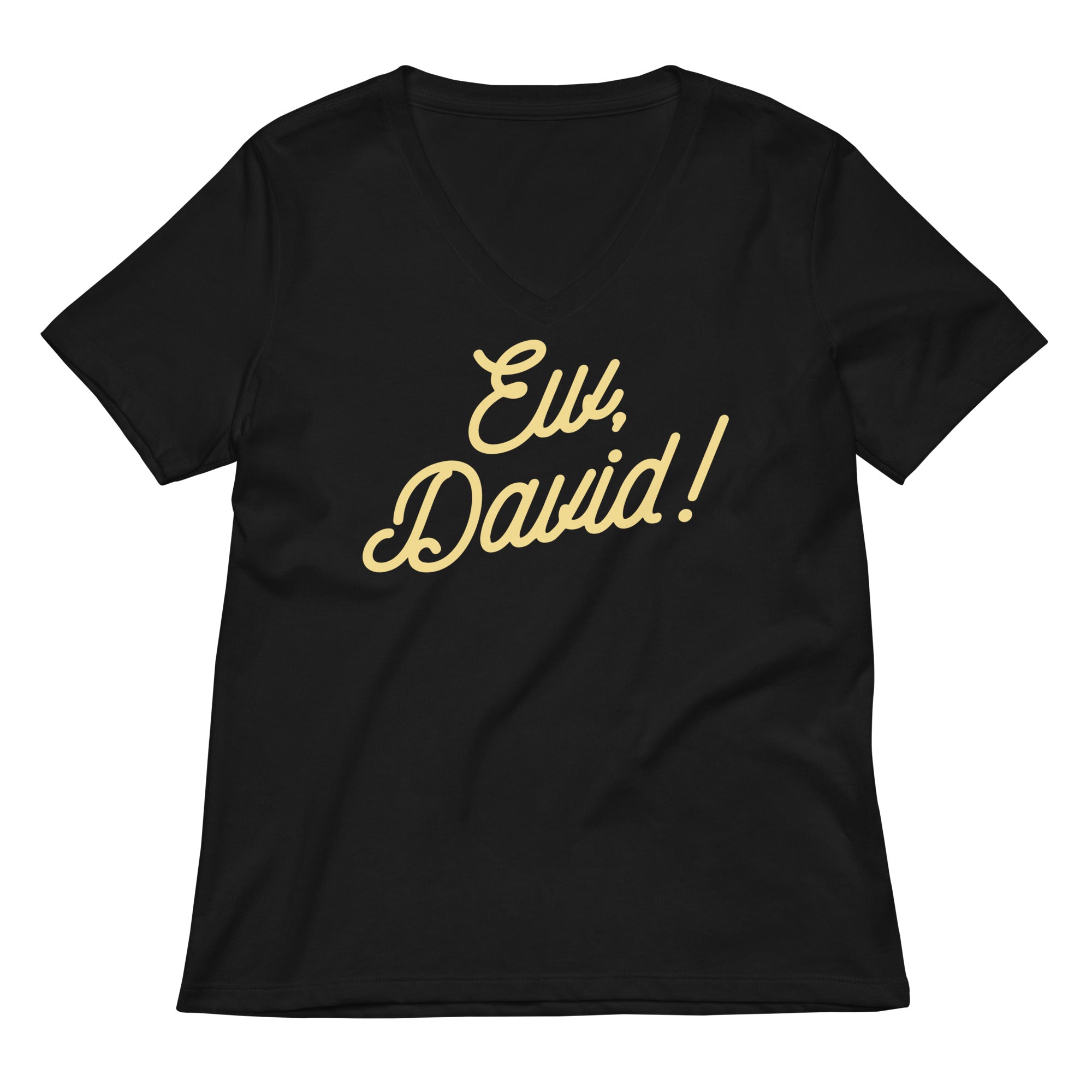 Ew David Women S V Neck Tee V Neck T Shirt US Trend