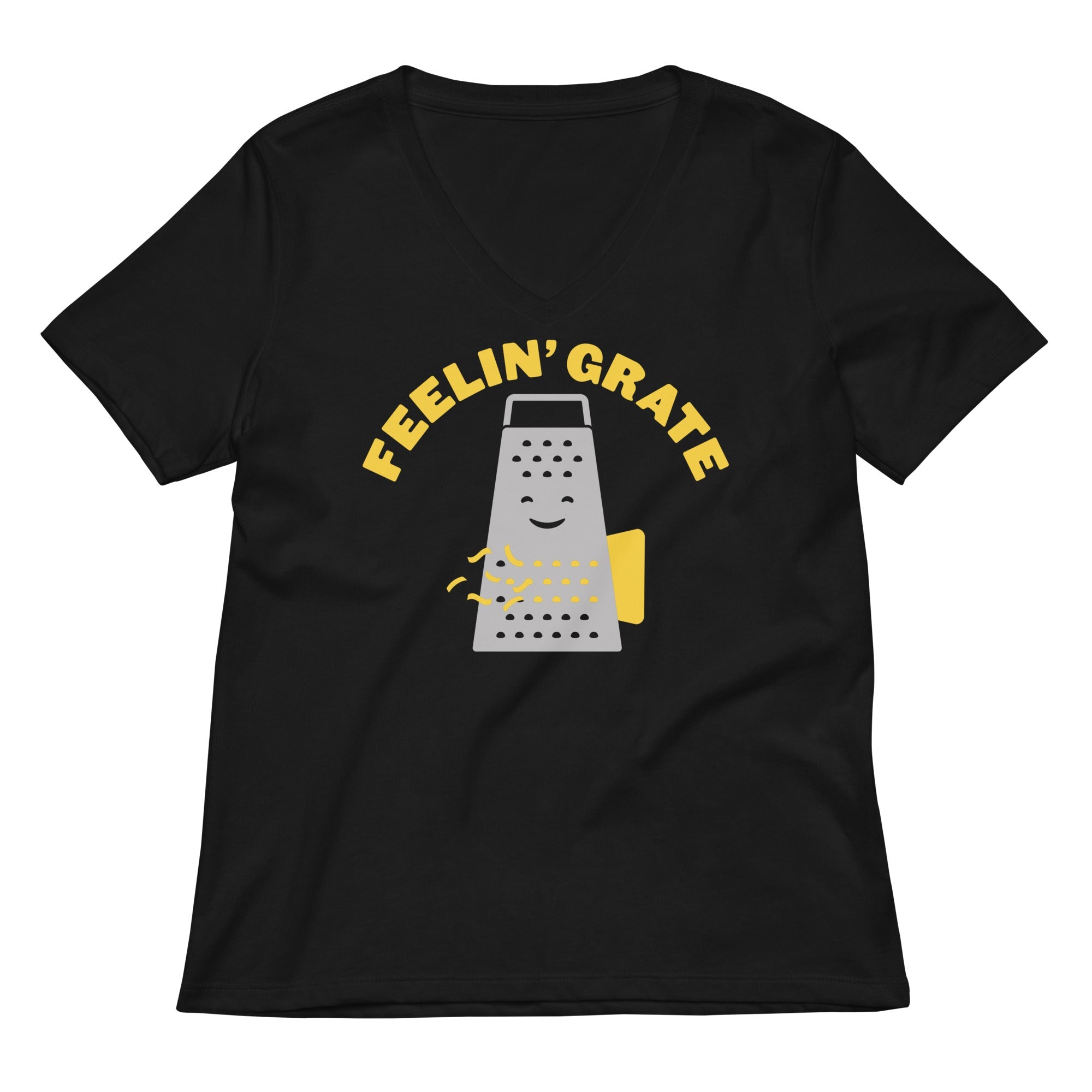 Feelin Grate Women S V Neck Tee V Neck T Shirt Minimal Style