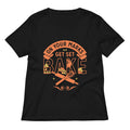 On Your Marks Get Set Bake Women S V Neck Tee V Neck T Shirt Everyday Wear