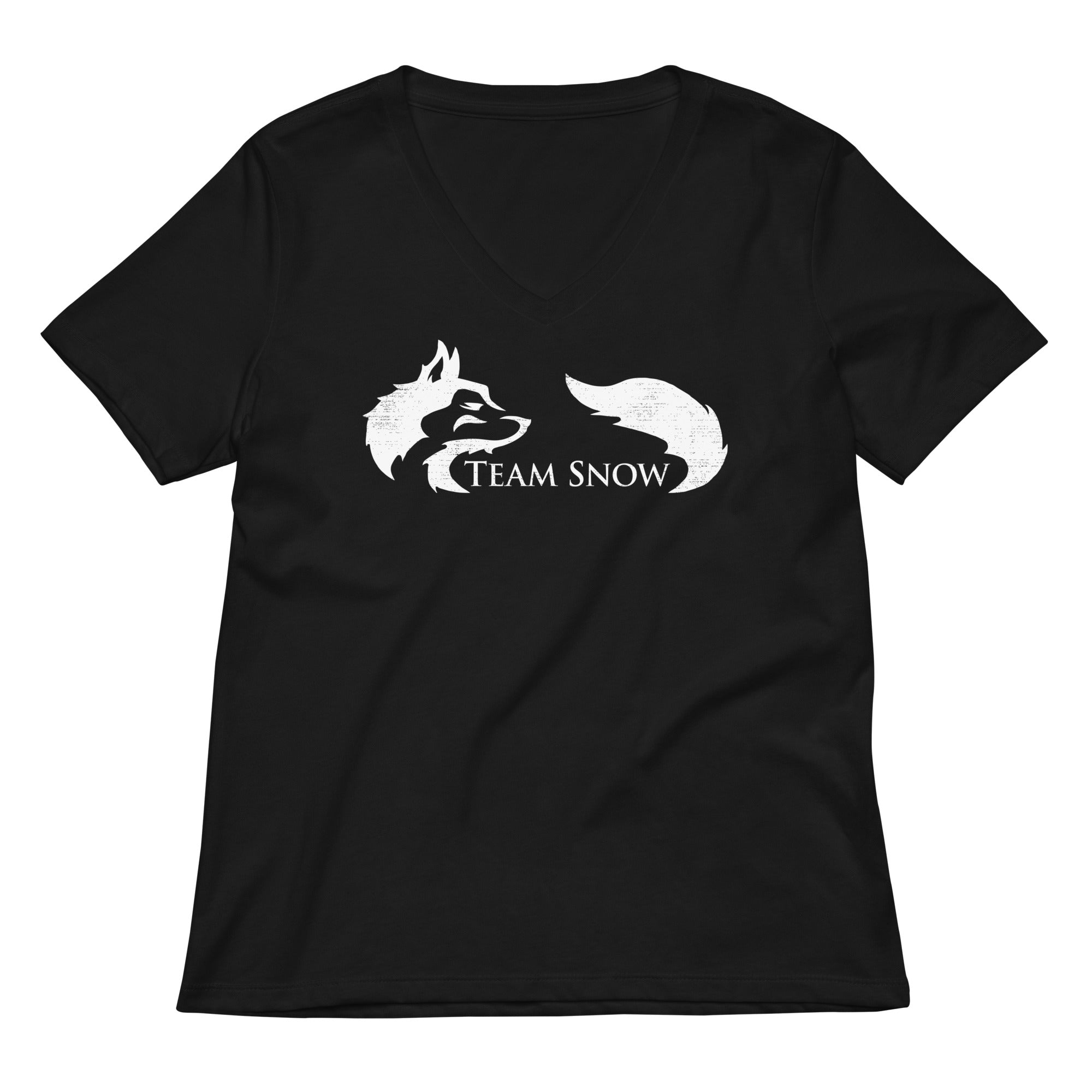 Team Snow Women S V Neck Tee V Neck T Shirt Gift Ready