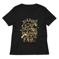 My Actions Know Nothing Of Logic Women S V Neck Tee V Neck T Shirt US Trend