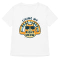 Living My Best Lives Right Meow Women S V Neck Tee V Neck T Shirt Minimal Style