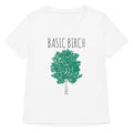 Basic Birch Women S V Neck Tee V Neck T Shirt US Trend