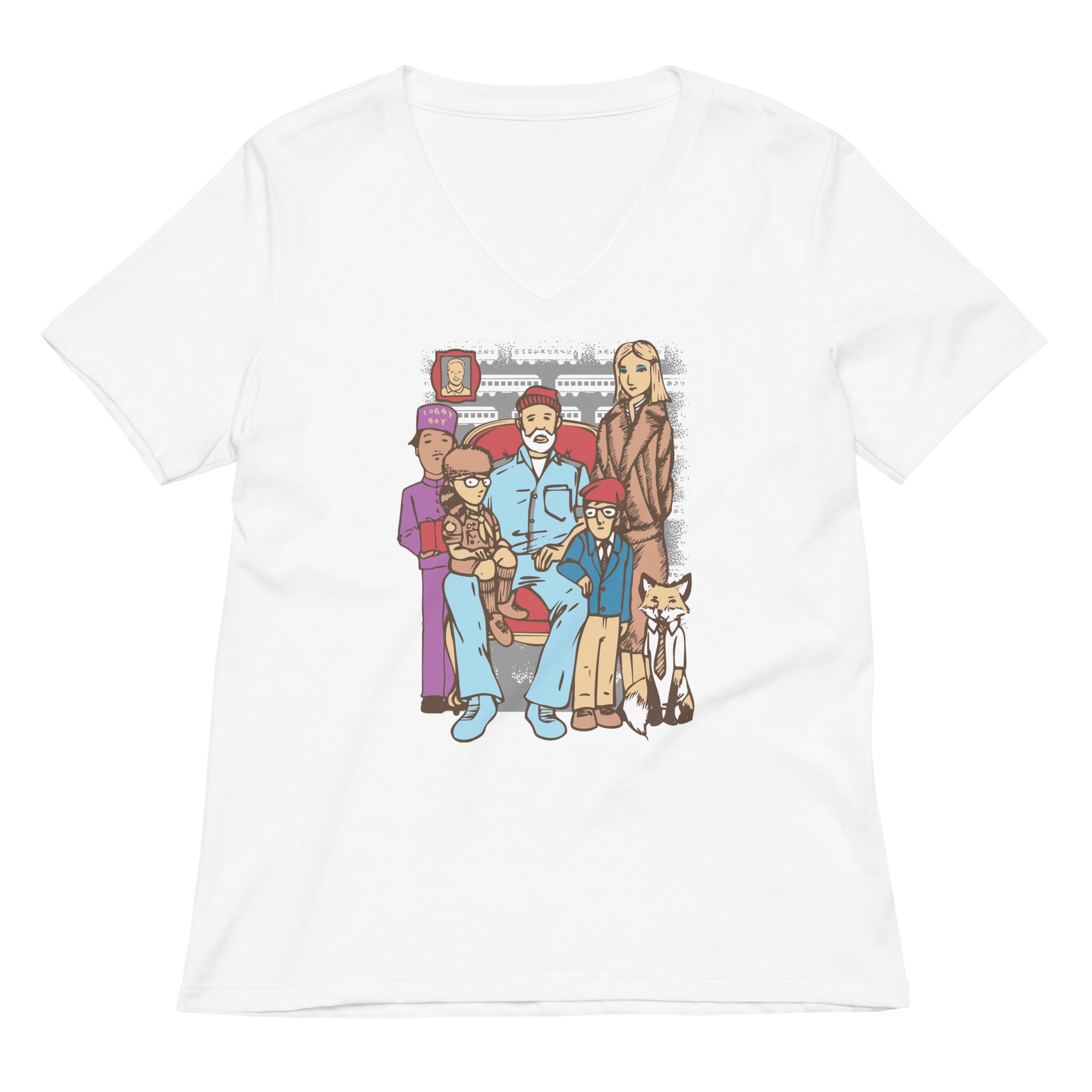 Anderson Family Women S V Neck Tee V Neck T Shirt Minimal Style