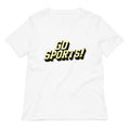 Go Sports Women S V Neck Tee V Neck T Shirt Clean Design