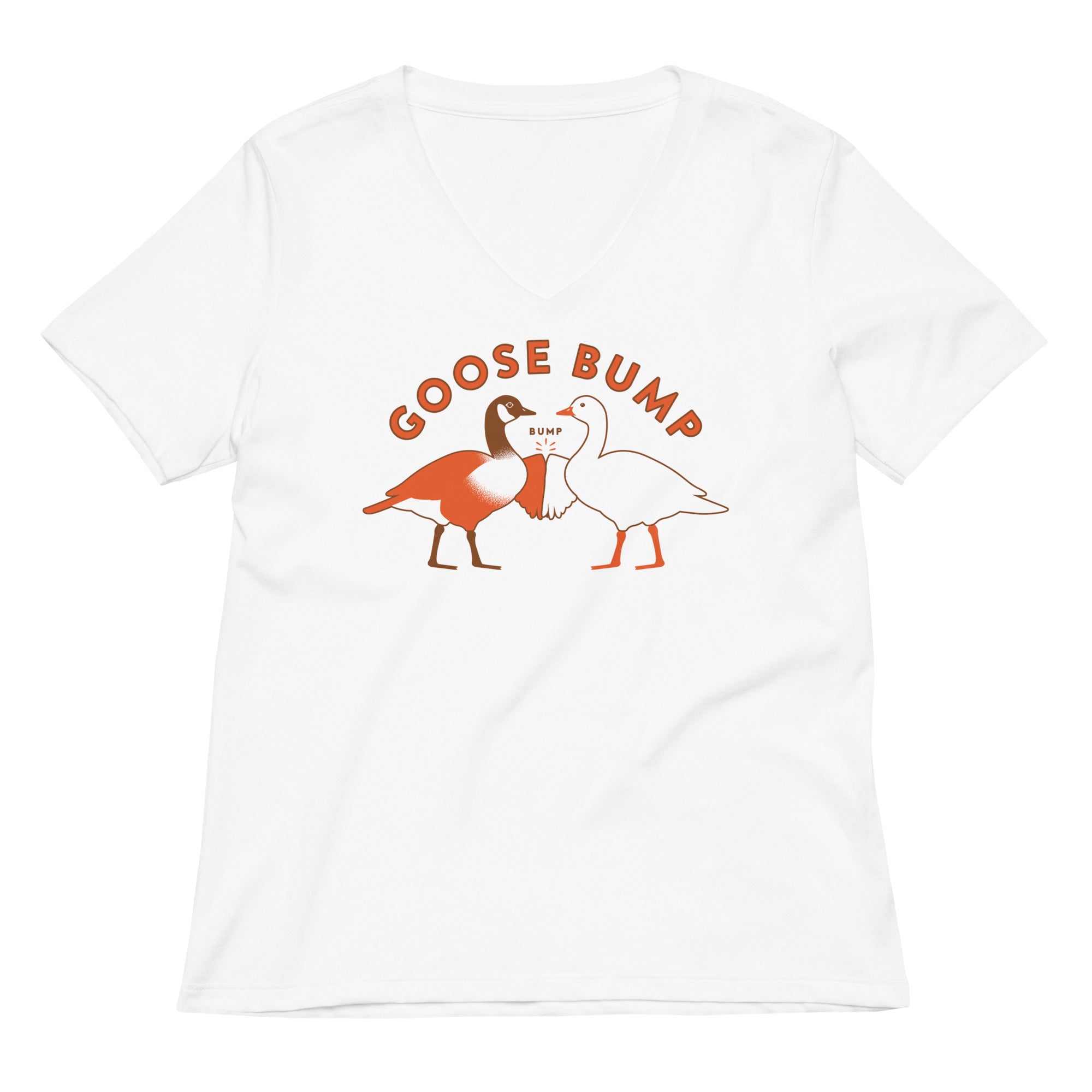 Goose Bump Women S V Neck Tee V Neck T Shirt Gift Ready